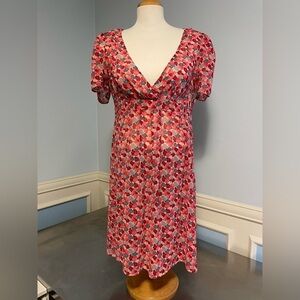 American Eagle - sheer floral dress